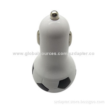5v1a USB car charger with football shape